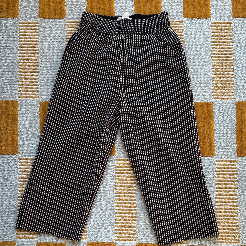 Ace & Jig Raw Hem Wide Leg Crop Pants